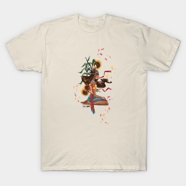 Pocahontas T-Shirt by Lu Lapin